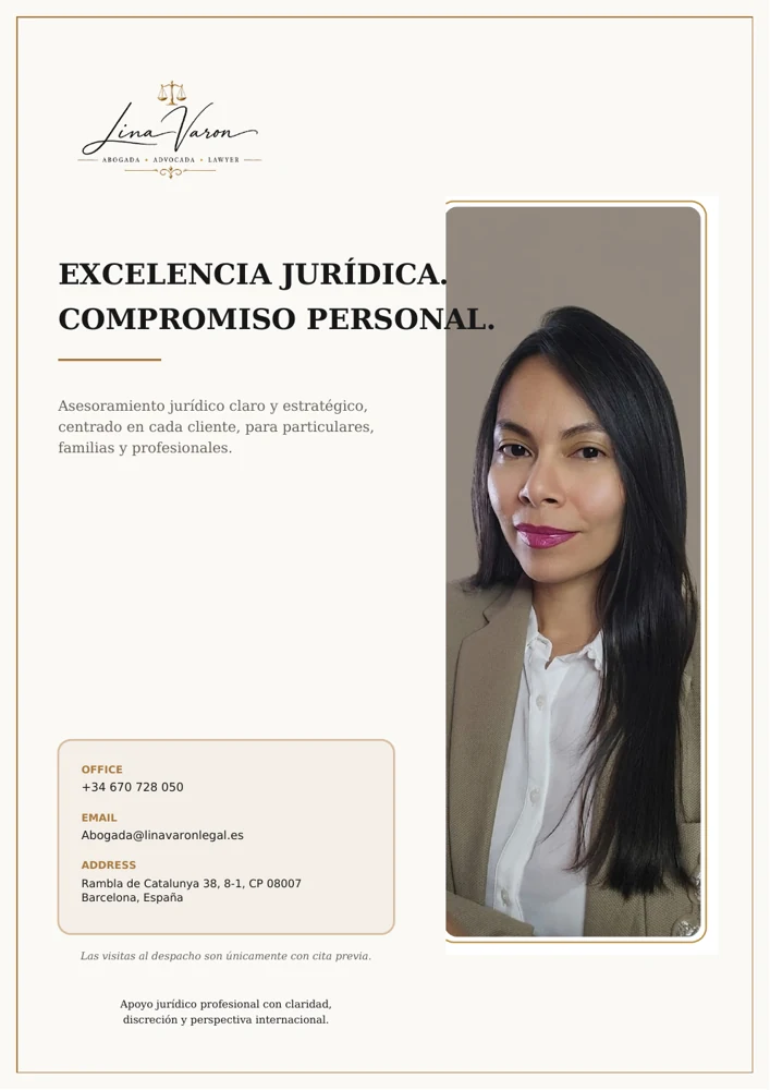 Folleto profesional
