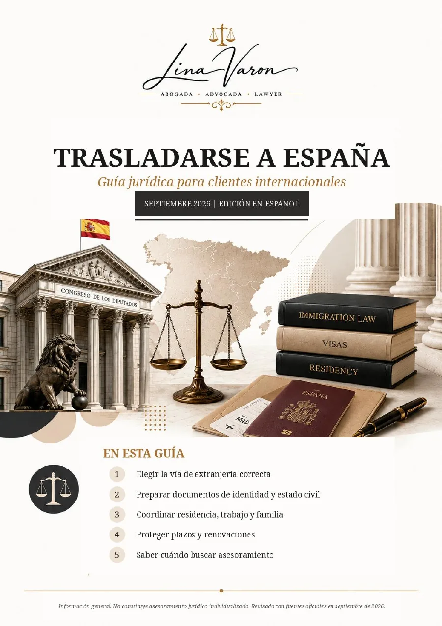 Trasladarse a España guide cover